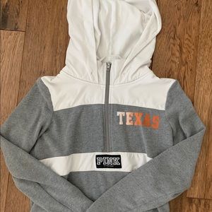 Pink Texas zip up hoodie